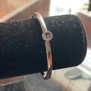 Coach bracelets silver